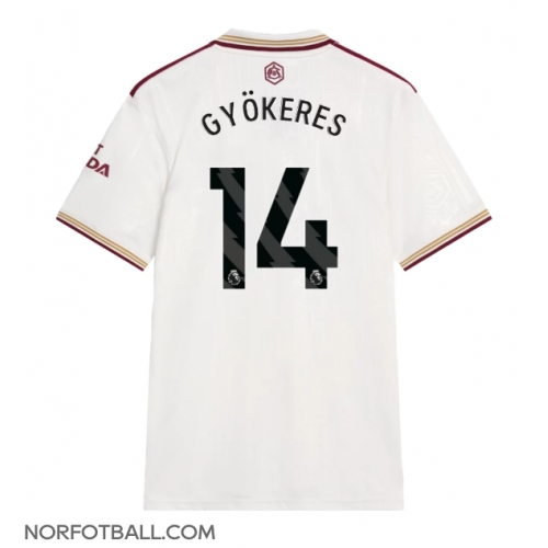 Billige Fotballdrakt Arsenal Viktor Gyokeres #14 Replika Tredjedrakt 2025-26 Kortermet Billige Fotballdrakt Arsenal Viktor Gyokeres #14 Replika Tredjedrakt 2025-26 Kortermet